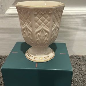 Authentic Lenox Kiddush Cup, Brand New in Box!!